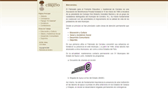 Desktop Screenshot of patronatodecerralvo.org
